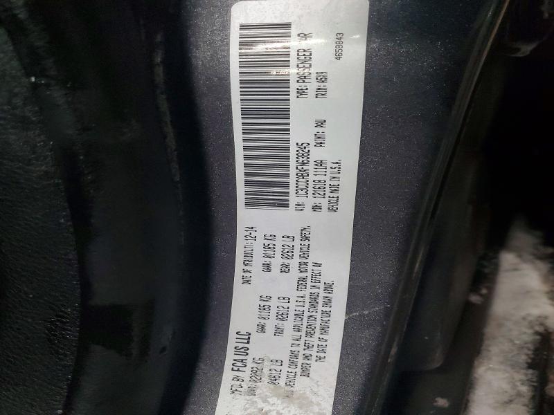 73548835 :رقم المزاد ، 1C3CCCABXFN638245 vin ، 2015 Chrysler 200 مزاد بيع