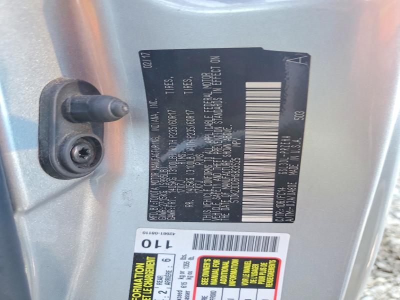 73748035 :رقم المزاد ، 5TDKZ3DC6HS833525 vin ، 2017 Toyota Sienna Le مزاد بيع
