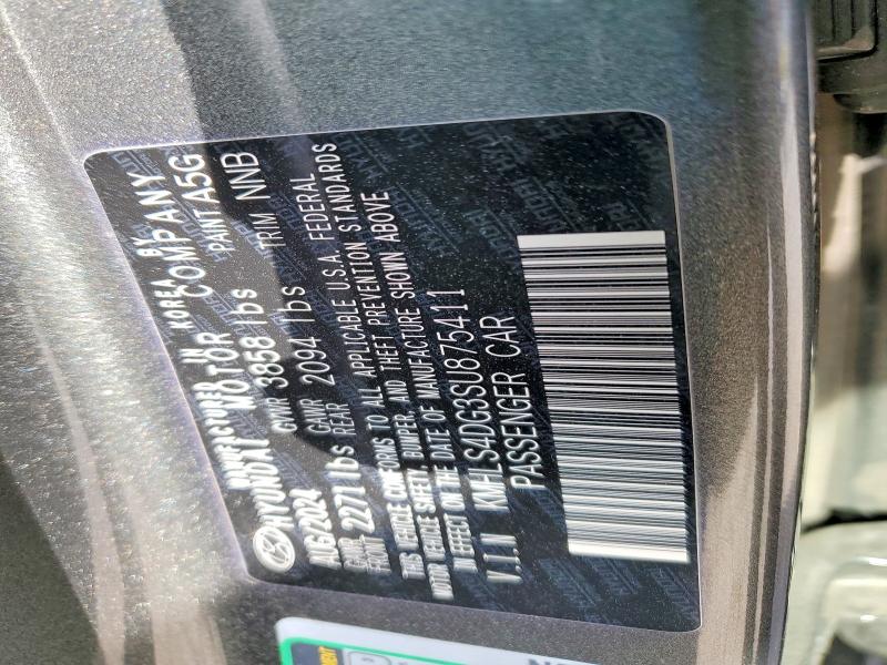 2025 Hyundai Elantra მანქანა იყიდება აუქციონზე, vin: KMHLS4DG3SU875411, აუქციონის ნომერი: 98435395