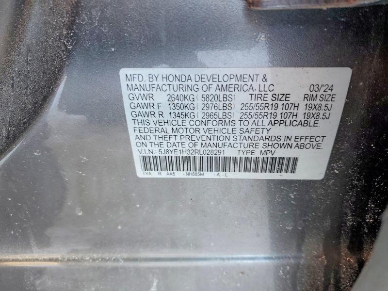 Aukcja sprzedaży 2024 Acura Mdx, vin: 5J8YE1H32RL028291, numer aukcji: 75520195