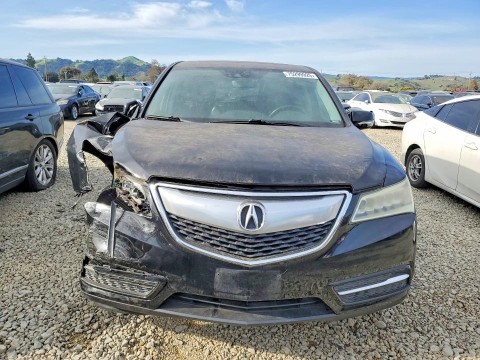 75299925 :رقم المزاد ، 5FRYD3H43GB018972 vin ، 2016 Acura Mdx مزاد بيع