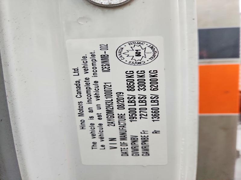 Продажа на аукционе авто 2020 Hino 195, vin: 2AYGDM2H3L1000721, номер лота: 96379885