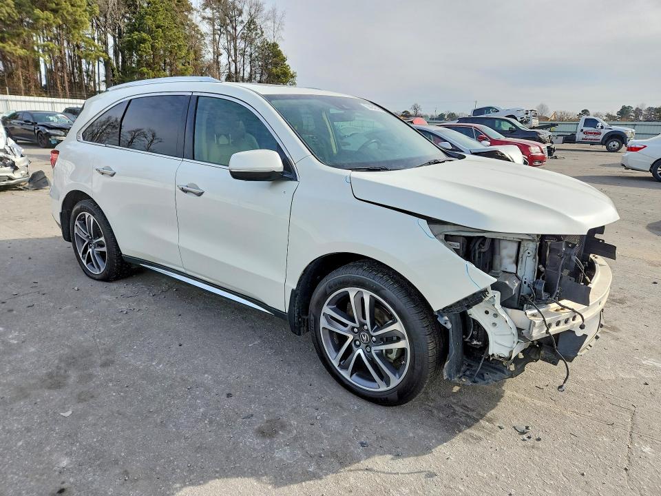 74484545 :رقم المزاد ، 5FRYD4H86HB043553 vin ، 2017 Acura Mdx مزاد بيع