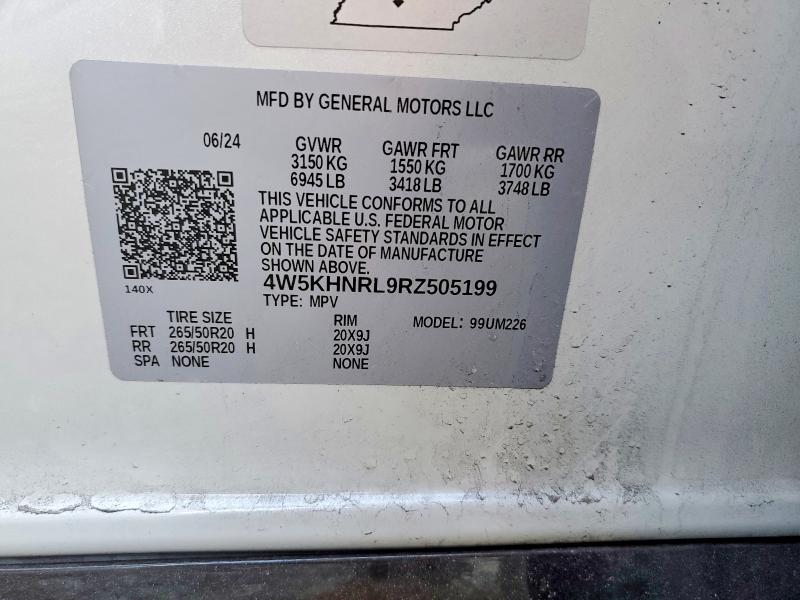 Продажа на аукционе авто 2024 Acura Zdx, vin: 4W5KHNRL9RZ505199, номер лота: 73391875