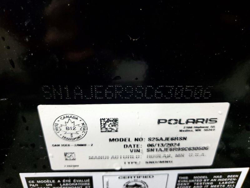 Aukcja sprzedaży 2025 Pola 650 Cc, vin: SN1AJE6R9SC630506, numer aukcji: 98593645