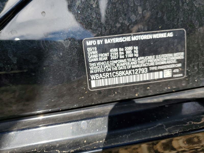 Продаж на аукціоні авто 2019 Bmw Motorrad 330i, vin: WBA5R1C58KAK12793, номер лоту: 72868385