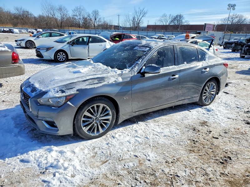 2018 Infiniti Q50 მანქანა იყიდება აუქციონზე, vin: JN1EV7AR7JM433292, აუქციონის ნომერი: 72965225