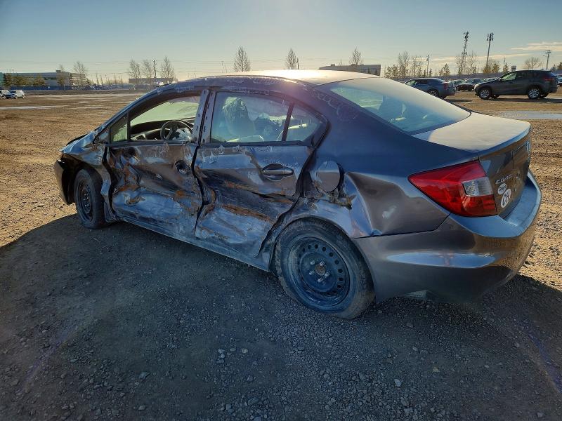 73637855 :رقم المزاد ، 19XFB2F54CE008150 vin ، 2012 Honda Civic Lx مزاد بيع