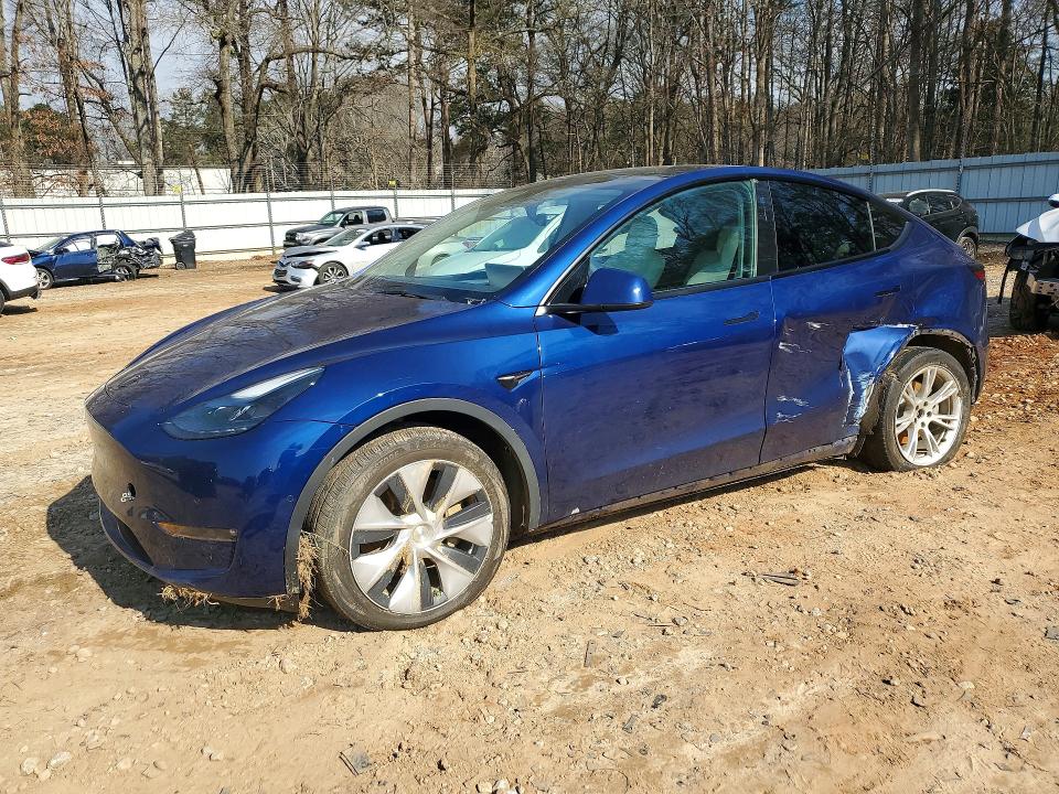 Продажа на аукционе авто 2022 Tesla Model Y, vin: 7SAYGDEE5NF515789, номер лота: 75383245