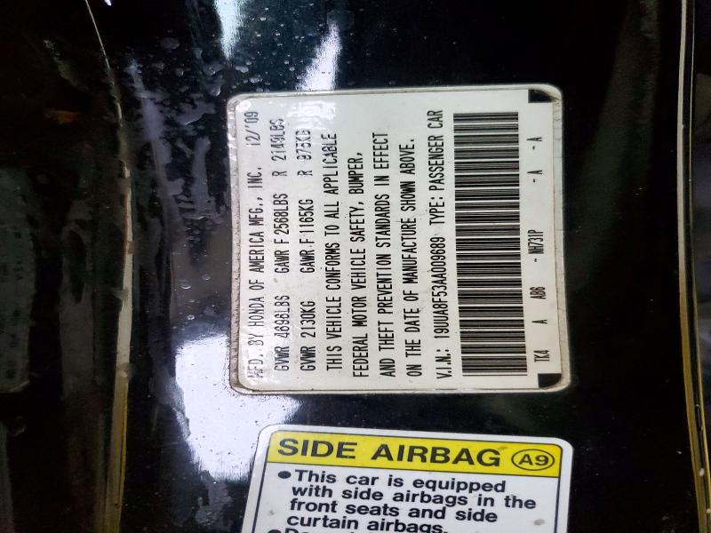 Продаж на аукціоні авто 2010 Acura Tl, vin: 19UUA8F53AA009689, номер лоту: 74905285