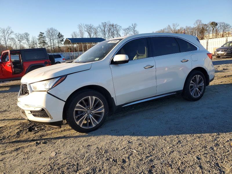 73873595 :رقم المزاد ، 5FRYD3H52HB003373 vin ، 2017 Acura Mdx مزاد بيع