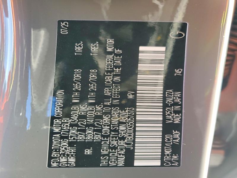 Aukcja sprzedaży 2025 Lexus Gx, vin: JTJTBCDXXS5057373, numer aukcji: 73003735