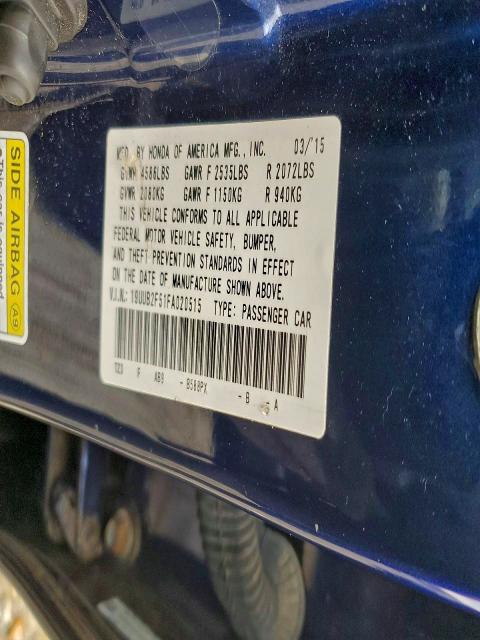 Продаж на аукціоні авто 2015 Acura Tlx Tech, vin: 19UUB2F51FA020515, номер лоту: 72557165