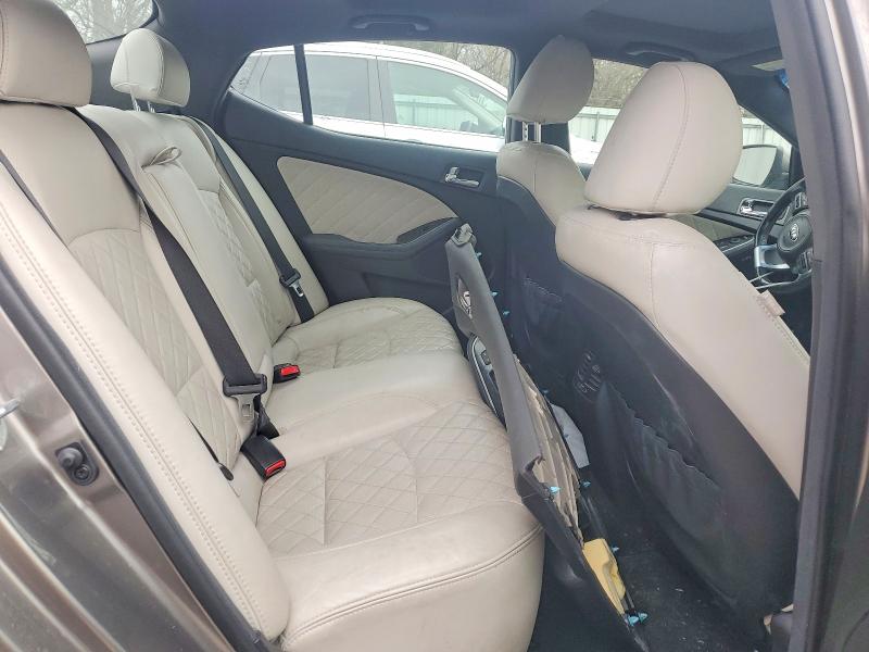 2015 Kia Optima მანქანა იყიდება აუქციონზე, vin: 5XXGR4A66FG369340, აუქციონის ნომერი: 74361785