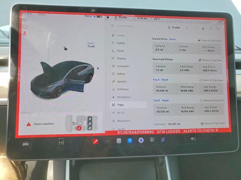 Продажа на аукционе авто 2018 Tesla Model 3, vin: 5YJ3E1EA8JF058690, номер лота: 73315675