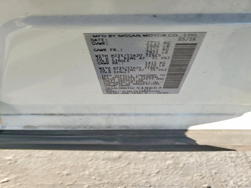Продаж на аукціоні авто 2016 Infiniti Qx60, vin: 5N1AL0MN3GC519663, номер лоту: 74239415