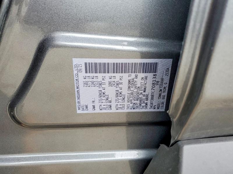Продаж на аукціоні авто 2026 Nissan Rogue Sv, vin: 5N1BT3BB8TC708138, номер лоту: 97500685