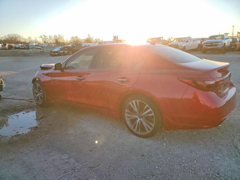 2024 Infiniti Q50 მანქანა იყიდება აუქციონზე, vin: JN1EV7CR9RM630912, აუქციონის ნომერი: 73179215