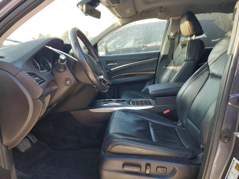 99679855 :رقم المزاد ، 5FRYD4H36HB003283 vin ، 2017 Acura Mdx مزاد بيع