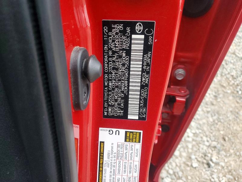 Продажа на аукционе авто 2021 Toyota Prius Prime, vin: JTDKAMFP6M3175830, номер лота: 99280095