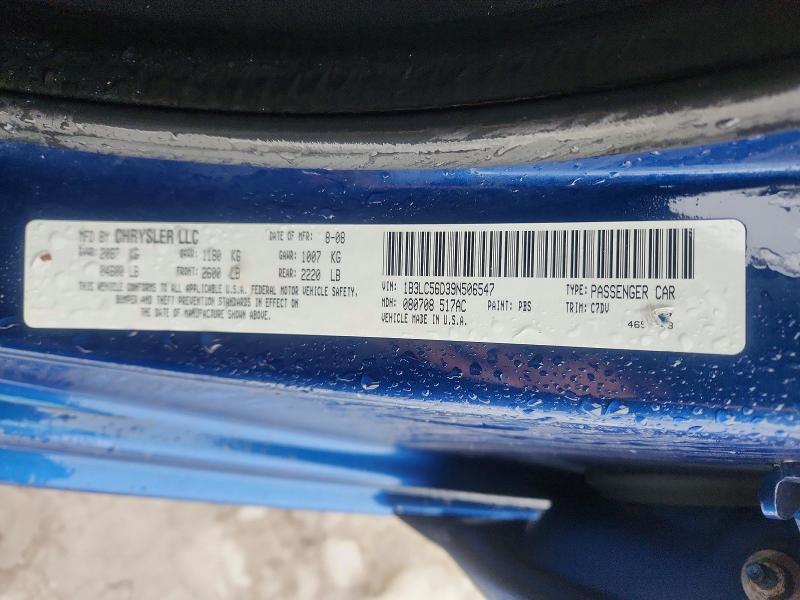 Aukcja sprzedaży 2009 Dodge Avenger, vin: 1B3LC56D39N506547, numer aukcji: 98415945