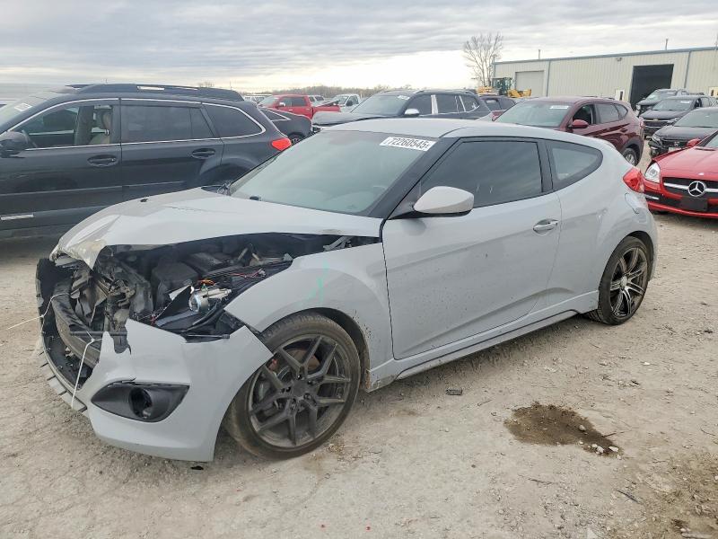 72260545 :رقم المزاد ، KMHTC6AE0FU218812 vin ، 2015 Hyundai Veloster مزاد بيع