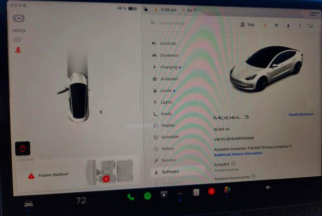 2023 Tesla Model 3 მანქანა იყიდება აუქციონზე, vin: 5YJ3E1EA5PF501810, აუქციონის ნომერი: 98849055