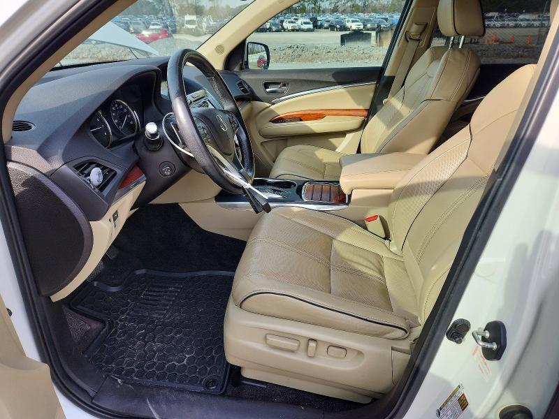 74484545 :رقم المزاد ، 5FRYD4H86HB043553 vin ، 2017 Acura Mdx مزاد بيع