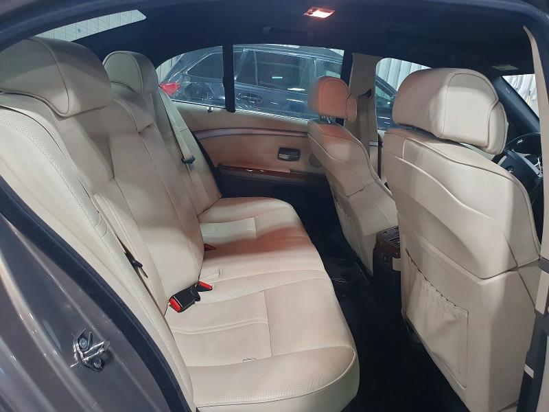 2006 Bmw 750 მანქანა იყიდება აუქციონზე, vin: WBAHL83556DT02687, აუქციონის ნომერი: 73106675