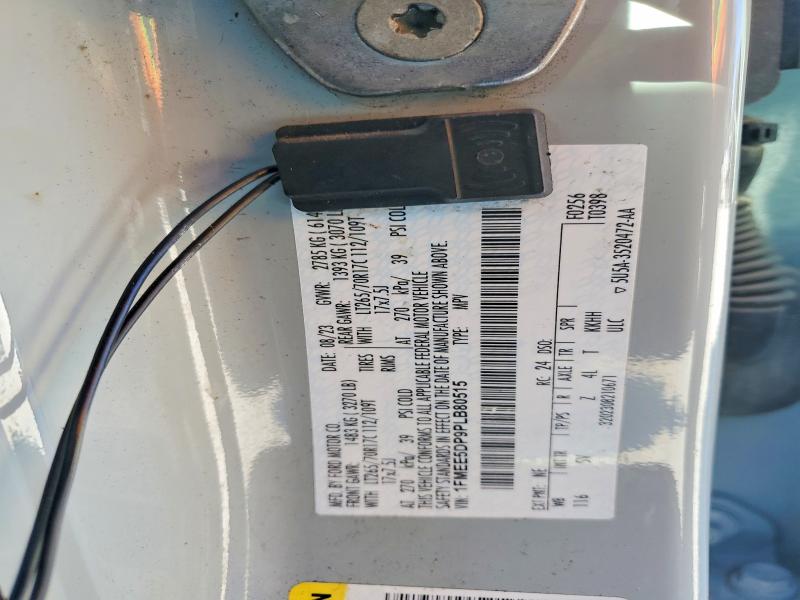 99265405 :رقم المزاد ، 1FMEE5DP9PLB80515 vin ، 2023 Ford Bronco مزاد بيع