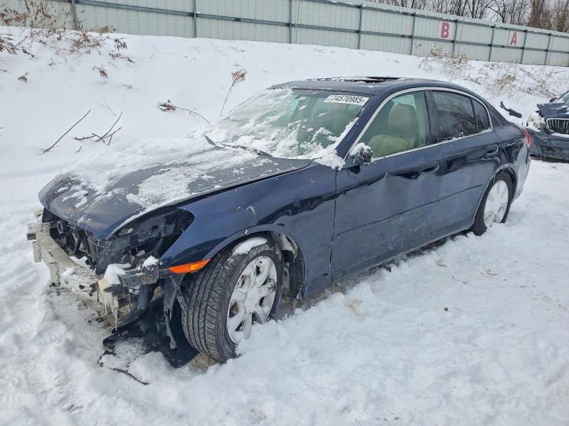74570985 :رقم المزاد ، JNKCV51E06M507812 vin ، 2006 Infiniti G35 مزاد بيع