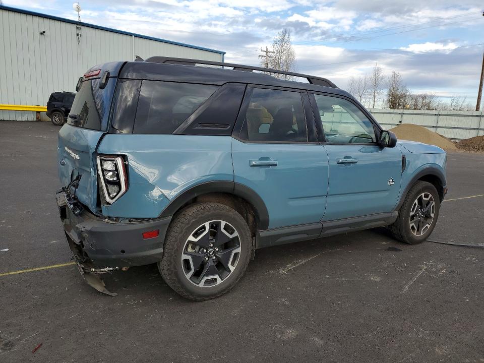 2021 Ford Bronco Sport მანქანა იყიდება აუქციონზე, vin: 3FMCR9C61MRB00164, აუქციონის ნომერი: 74706965