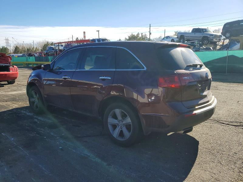 99480585 :رقم المزاد ، 2HNYD2H34DH522465 vin ، 2013 Acura Mdx مزاد بيع