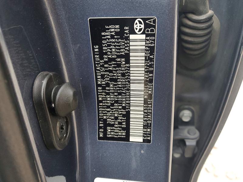 Продажа на аукционе авто 2016 Toyota Corolla, vin: 5YFBURHE3GP525278, номер лота: 98596675