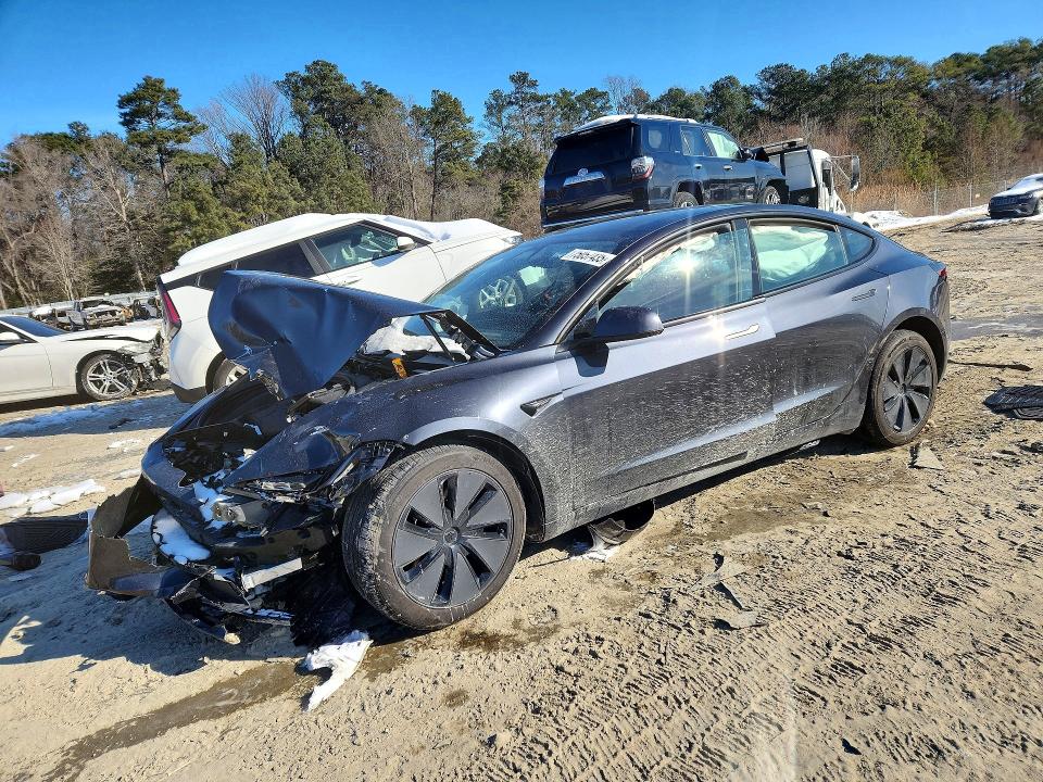 75057435 :رقم المزاد ، 5YJ3E1EA3SF994721 vin ، 2025 Tesla Model 3 مزاد بيع
