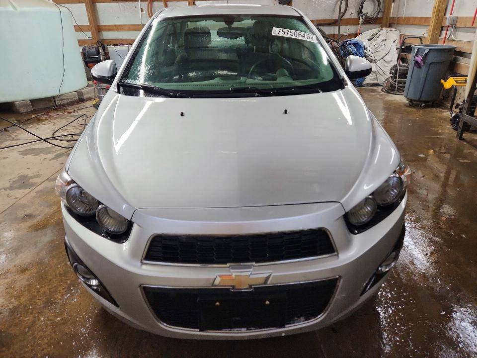 2015 Chevrolet Sonic მანქანა იყიდება აუქციონზე, vin: 1G1JC5SH2F4167272, აუქციონის ნომერი: 75750645