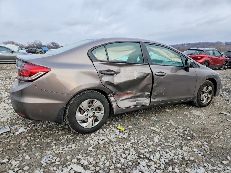 99534795 :رقم المزاد ، 19XFB2F54FE110732 vin ، 2015 Honda Civic مزاد بيع
