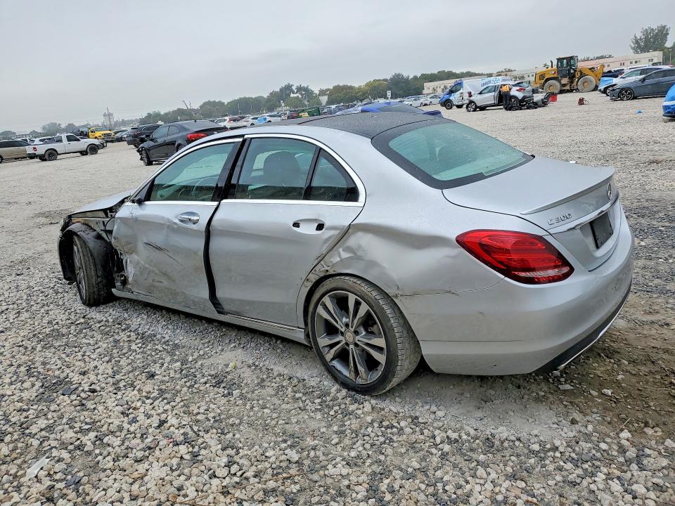 2016 Mercedes-benz C მანქანა იყიდება აუქციონზე, vin: WDDWF4JB6GR153803, აუქციონის ნომერი: 75104985