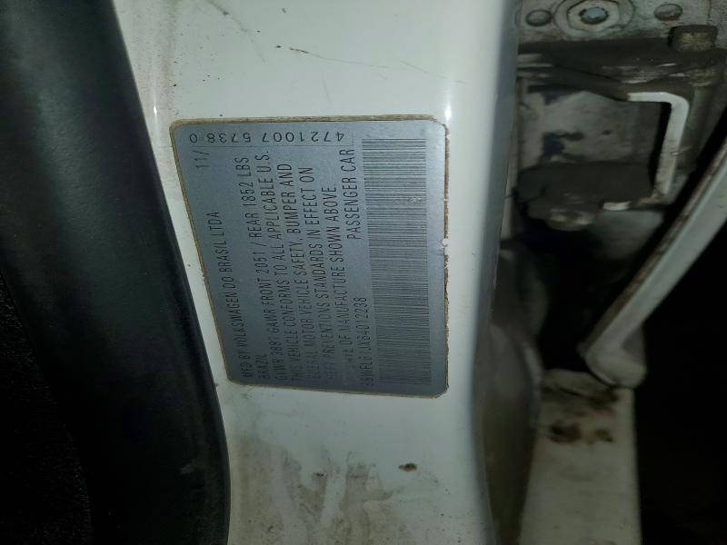 74111835 :رقم المزاد ، 9BWFL61JX64012238 vin ، 2006 Volkswagen Golf مزاد بيع
