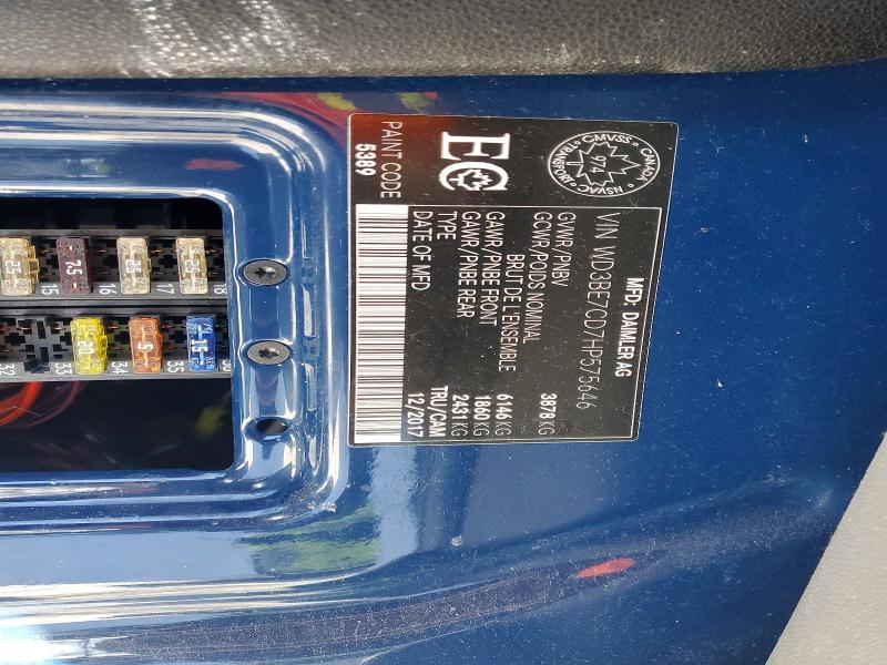 Продажа на аукционе авто 2017 Mercedes-benz Sprinter, vin: WD3BE7CD7HP575646, номер лота: 74269495