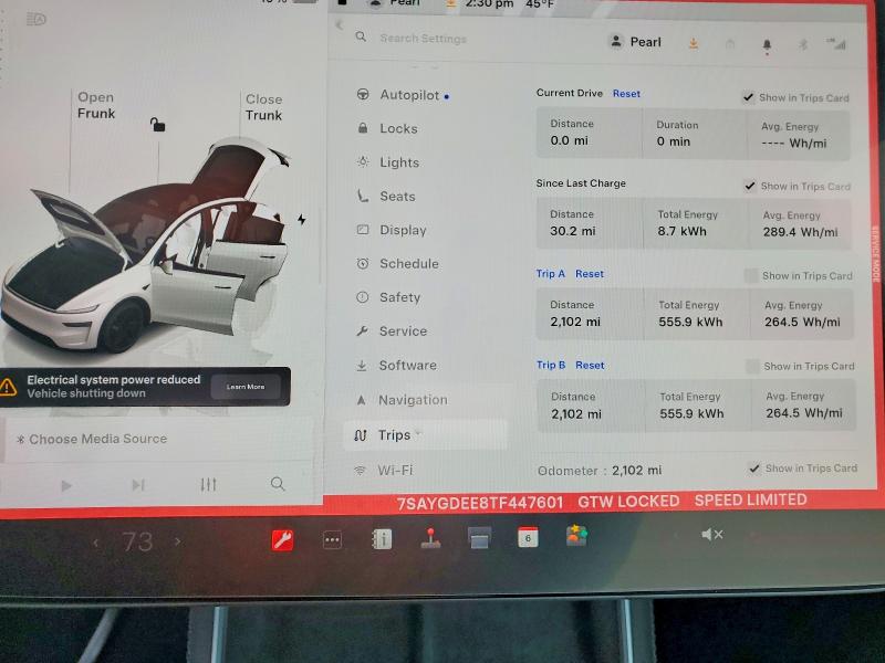 2026 Tesla Model Y მანქანა იყიდება აუქციონზე, vin: 7SAYGDEE8TF447601, აუქციონის ნომერი: 99432695