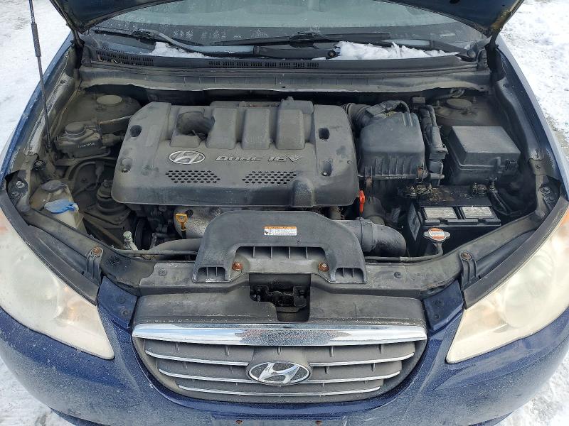 2007 Hyundai Elantra მანქანა იყიდება აუქციონზე, vin: KMHDU45DX7U240342, აუქციონის ნომერი: 74604405