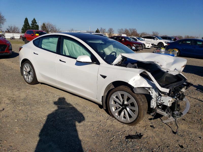Продажа на аукционе авто 2022 Tesla Model 3, vin: 5YJ3E1EB7NF110051, номер лота: 72652235