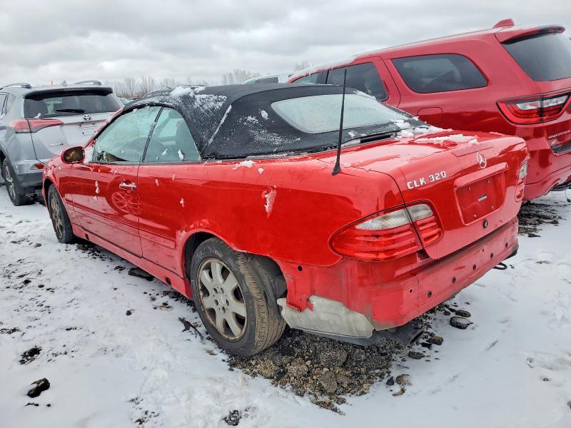 2000 Mercedes-benz Clk 320 მანქანა იყიდება აუქციონზე, vin: WDBLK65G2YT034501, აუქციონის ნომერი: 73710075