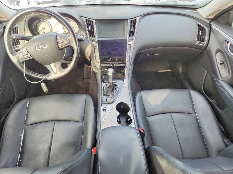74303055 :رقم المزاد ، JN1BV7AR7EM696990 vin ، 2014 Infiniti Q50 Base مزاد بيع