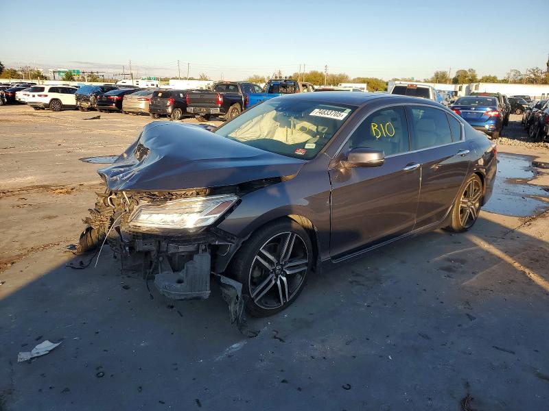 Aukcja sprzedaży 2017 Honda Accord, vin: 1HGCR3F96HA043937, numer aukcji: 74833705