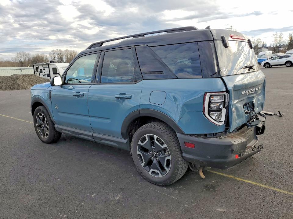 2021 Ford Bronco Sport მანქანა იყიდება აუქციონზე, vin: 3FMCR9C61MRB00164, აუქციონის ნომერი: 74706965