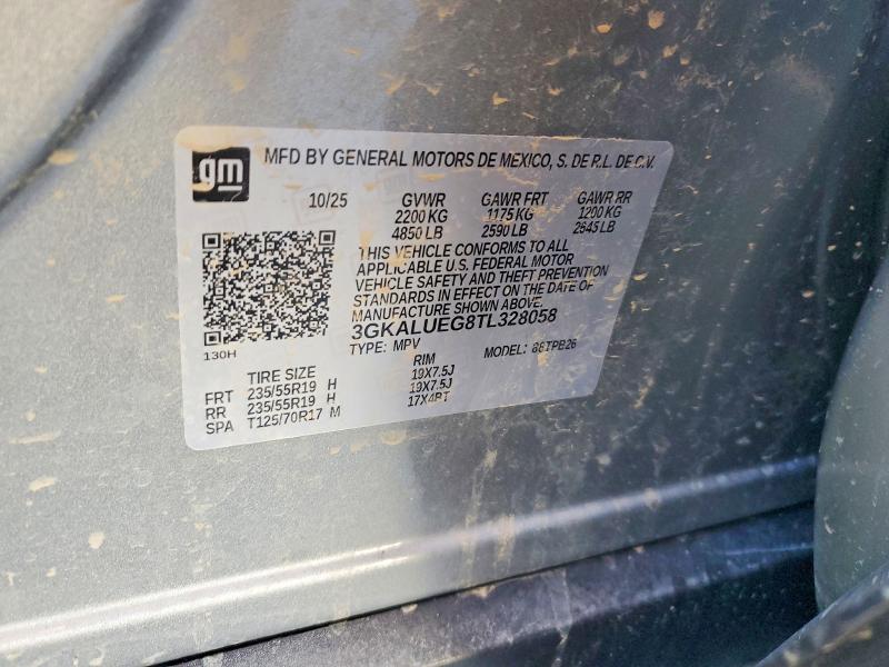 Продажа на аукционе авто 2026 Gmc Terrain, vin: 3GKALUEG8TL328058, номер лота: 72657425