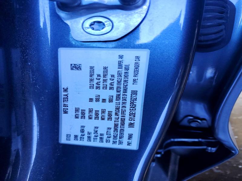 Продаж на аукціоні авто 2023 Tesla Model 3, vin: 5YJ3E1EA5PF627388, номер лоту: 73651465