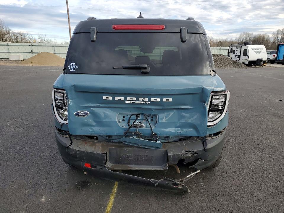 2021 Ford Bronco Sport მანქანა იყიდება აუქციონზე, vin: 3FMCR9C61MRB00164, აუქციონის ნომერი: 74706965